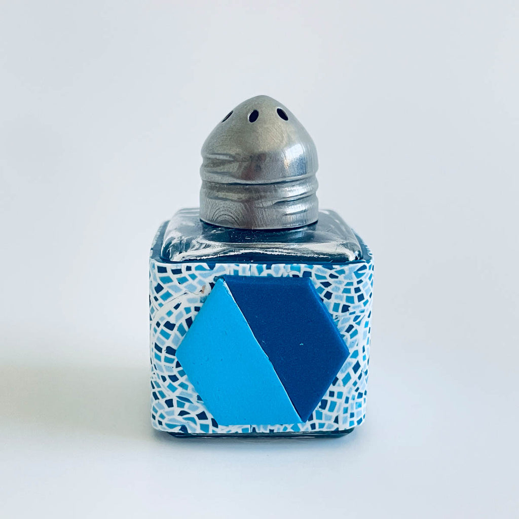 Glass Challah Board, Challah Plate, Judaica, Handmade, Personalized, Glass Shabbat Tray, Jewish, Judaica Art, Jewish Wedding gift, Hexagon Blue