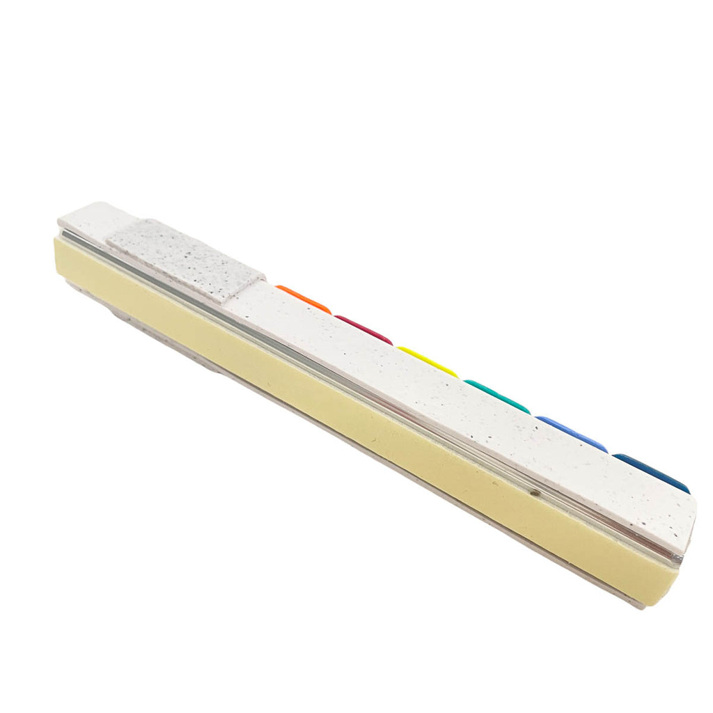 Modern Mezuzah case, 12 Tribes, Rainbow, Handmade, Judaica Gift, Housewarming Gift, Jewish Wedding Gift, New Home Gift, Polymer clay