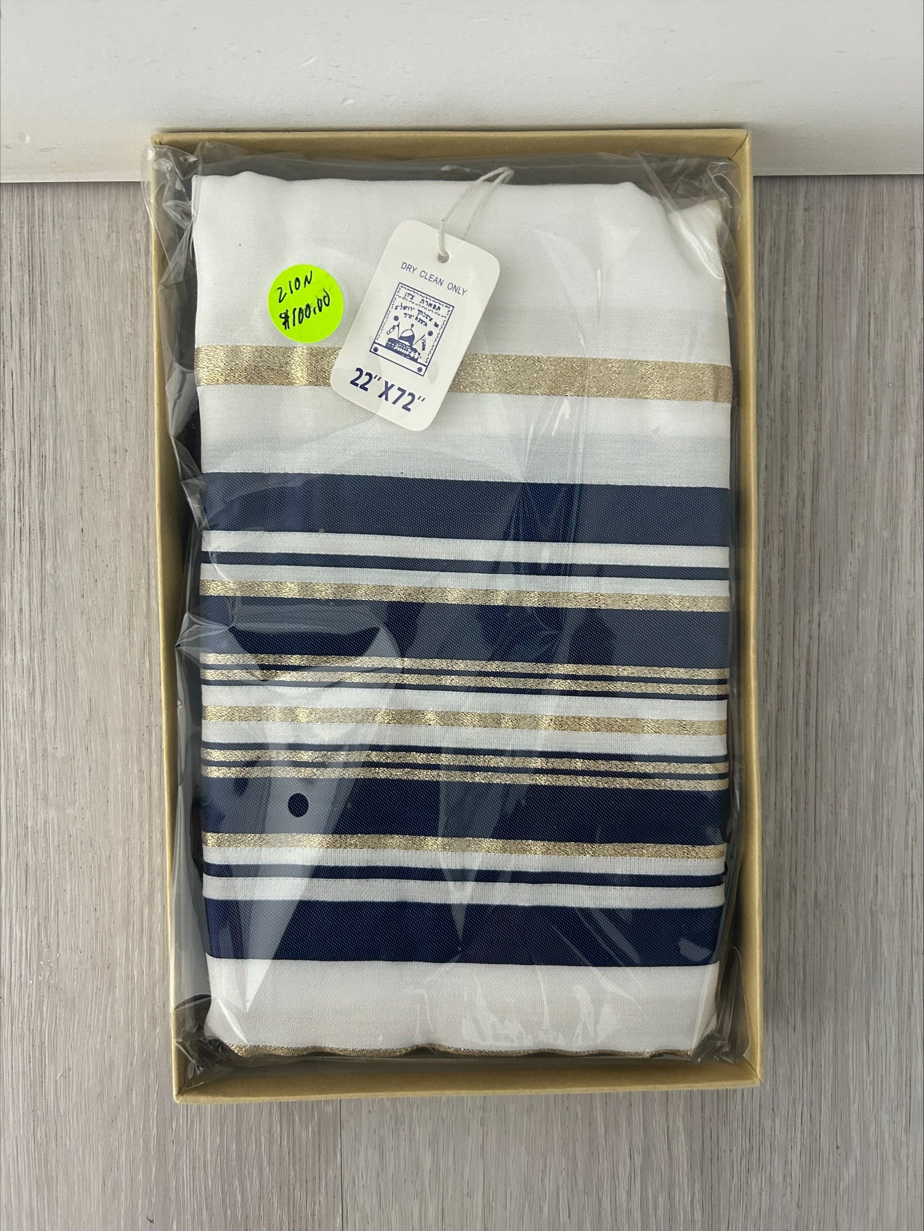 Sisterhood Ziontalis Blue and Gold Talit