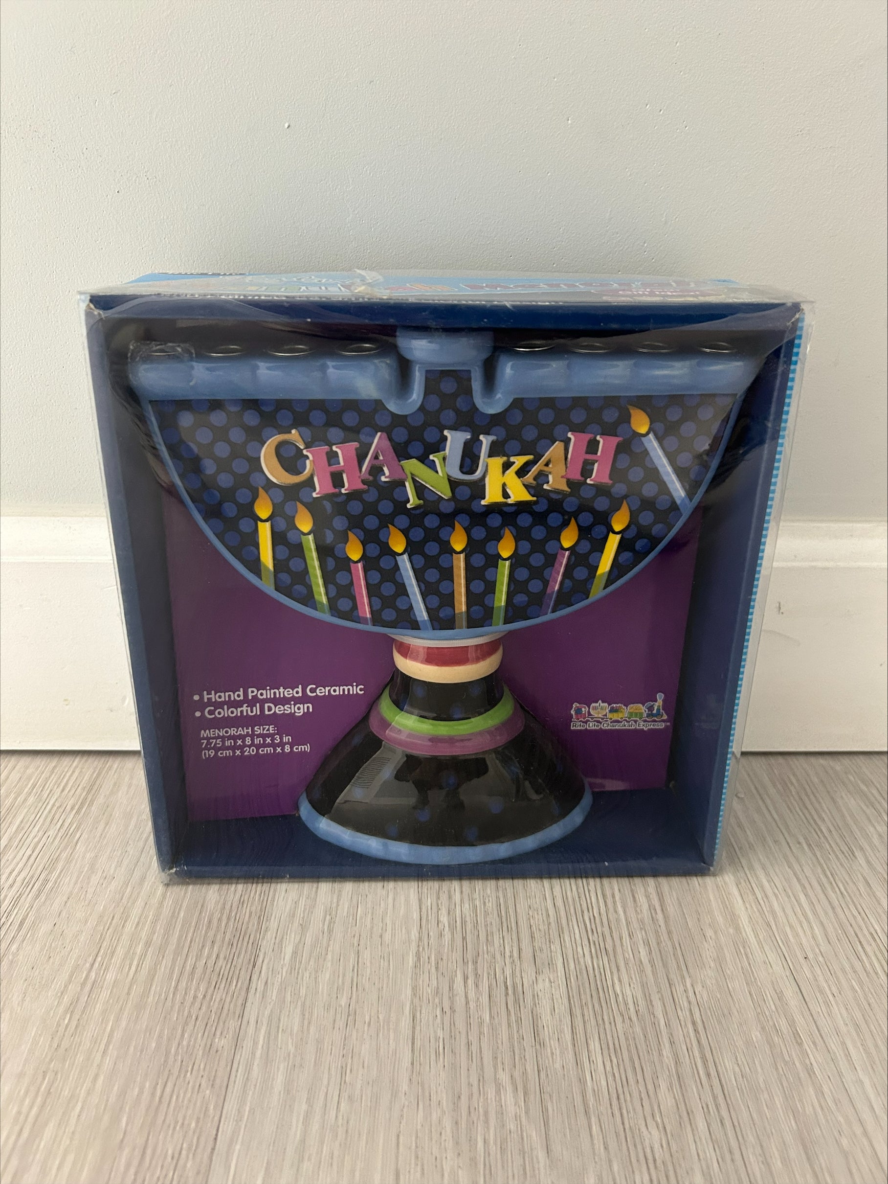 Sisterhood Festive Chanukah Menorah