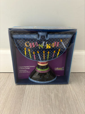 Sisterhood Festive Chanukah Menorah