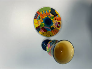 Sisterhood Emanuel Kiddush Cup & Plate