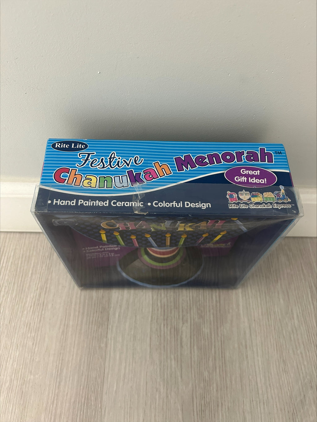 Sisterhood Festive Chanukah Menorah